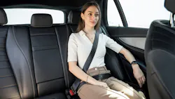 The ZF Lifetec SPR6.1 seat belt uses a new mechanical decoupling system to improve the safety of passengers in the rear seat. The ZF Lifetec SPR6.1 seat belt uses a new mechanical decoupling system to improve the safety of passengers in the rear seat.