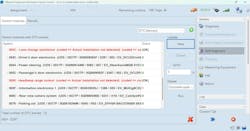 Figure 1: This screenshot shows the initial vehicle scan. Figure 1: This screenshot shows the initial vehicle scan.