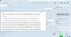 Figure 5: This screenshot shows the DTCs present after the harness installation error was resolved. Figure 5: This screenshot shows the DTCs present after the harness installation error was resolved.