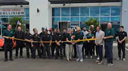 Fix Auto Norterra Owners Ron and Lynn Werner cut the ribbon during the grand opening celebration earlier this month.