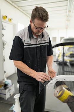 PREP THE VEHICLE ENTIRELY The vehicle and parts should be completely prepped prior to entering the booth. PREP THE VEHICLE ENTIRELY The vehicle and parts should be completely prepped prior to entering the booth.