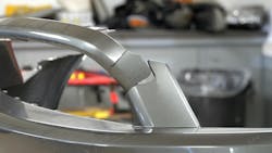 With some training and standard plastic repair tools, you can perform welding repairs like this every day. With some training and standard plastic repair tools, you can perform welding repairs like this every day.