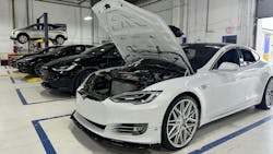 DON'T CALL IT A BODY SHOP: Evolve bills itself as an 'electric vehicle support business.' DON'T CALL IT A BODY SHOP: Evolve bills itself as an 'electric vehicle support business.'