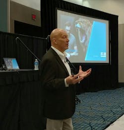 Mike Anderson speaks at the Southeast Collision Conference. Mike Anderson speaks at the Southeast Collision Conference.