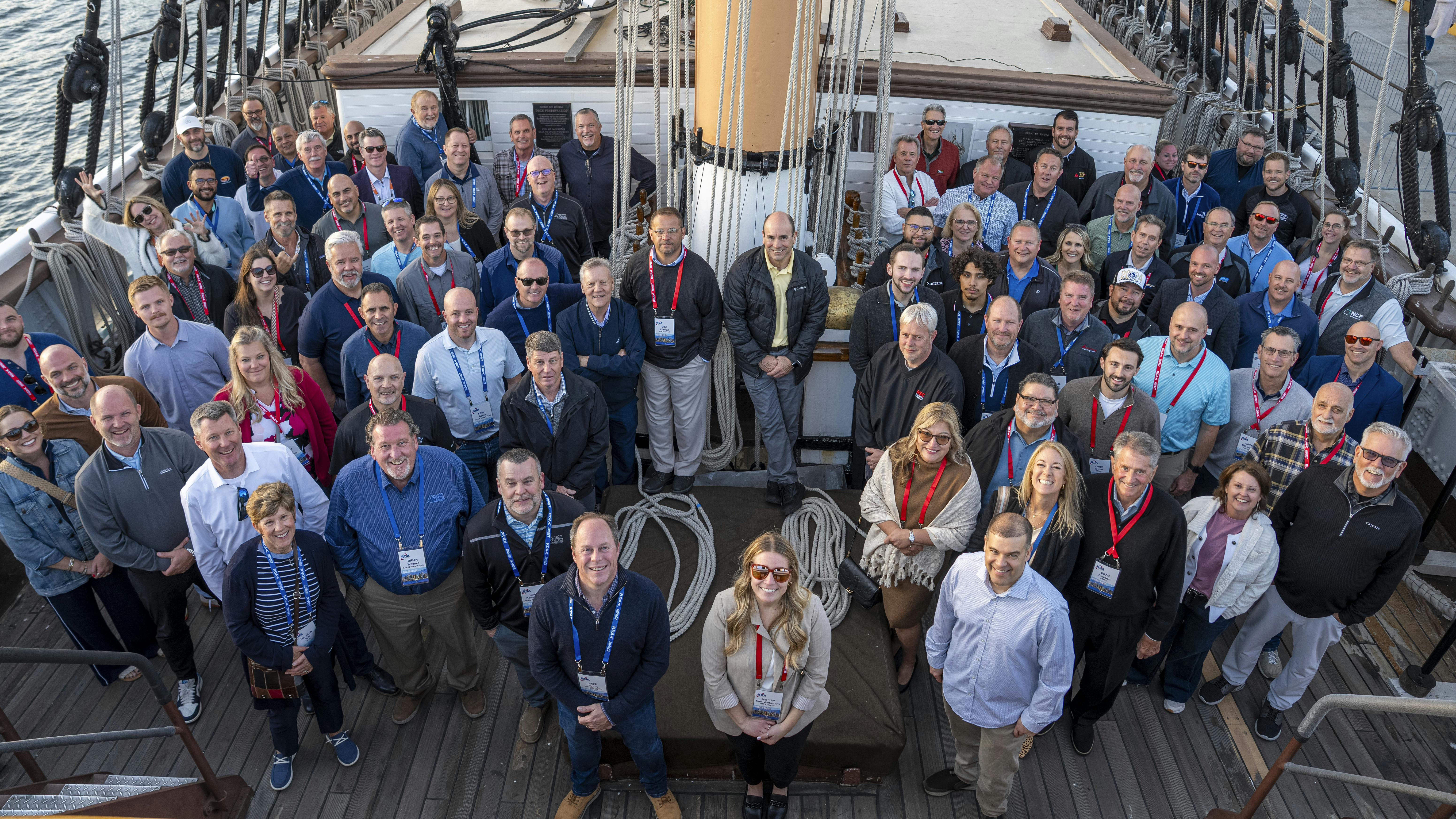 Refinish Distributors Alliance Spring Impact Performance Conference guests toured the Star of India floating museum, creating a memorable setting for networking and meaningful conversations in San Diego.