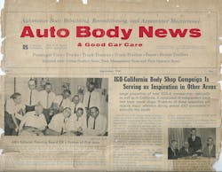 Auto Body News & Good Car Care magazine was the first nationally distributed collision industry magazine. Here is Volume 1, Number 1. This would later be named Auto Body Repair News, which was renamed Auto Body Repair Network, our own ABRN. Auto Body News & Good Car Care magazine was the first nationally distributed collision industry magazine. Here is Volume 1, Number 1. This would later be named Auto Body Repair News, which was renamed Auto Body Repair Network, our own ABRN.