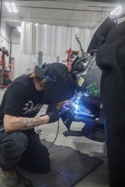 OEM CERTIFICATIONS; Dacus currently has about 16 OEM certifications and is working on adding Rivian, which would make it one of only a couple certified shops in the state. OEM CERTIFICATIONS; Dacus currently has about 16 OEM certifications and is working on adding Rivian, which would make it one of only a couple certified shops in the state.