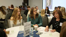 Northwood University students interact with industry professionals during the Driven by Women Automotive Roundtable at the 2024 Northwood University International Auto Show. Northwood University students interact with industry professionals during the Driven by Women Automotive Roundtable at the 2024 Northwood University International Auto Show.