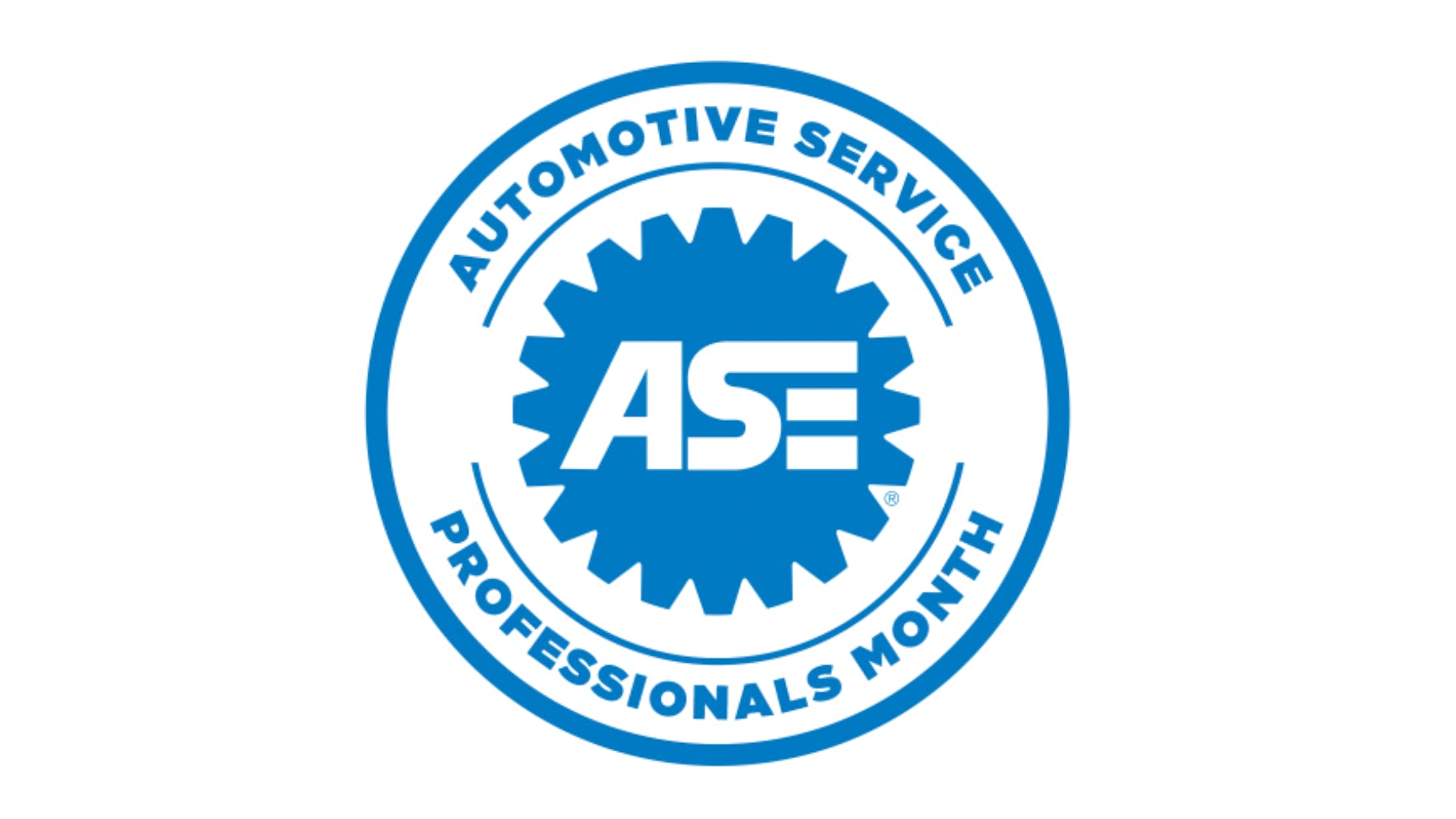 Automotive service professionals month logo