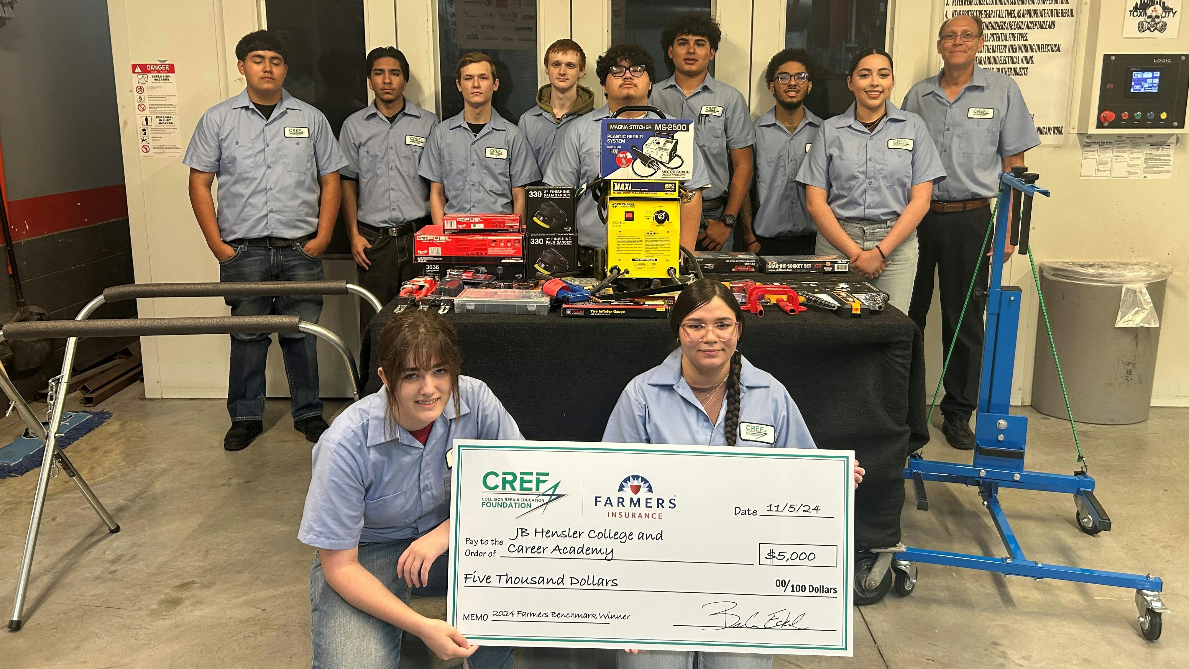 The Collision Repair Education Foundation Benchmark School Awards honor schools that do an outstanding job in educating students in collision repair but need financial assistance to improve their program&rsquo;s teaching materials and equipment.