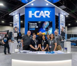 I-CAR's interactive booth to learn about education and training opportunities and participate in hands-on activities, including a virtual reality demonstration. I-CAR's interactive booth to learn about education and training opportunities and participate in hands-on activities, including a virtual reality demonstration.