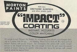 Chrome bumpers were disappearing in the 1970’s and soon every car would need Morton’s – or something like it. Chrome bumpers were disappearing in the 1970’s and soon every car would need Morton’s – or something like it.