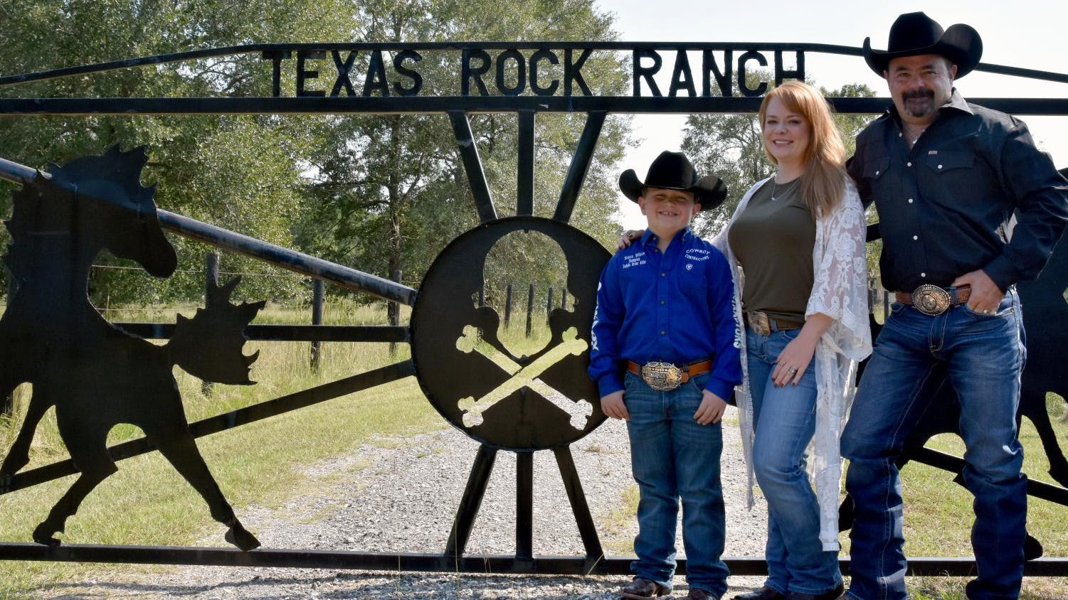 Humble ISD Collision Repair Teacher Jeff Wilson, right, was killed in the devastating flooding in Texas on July 5. His son Shiloh and wife Amber are still missing.