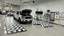 Accelerated Vehicle Technology, the mechanical repair business serving LaMettry's Collision and part of Quality Collision Group, includes ample space for the largest calibration requirements, with targets and software for most makes and models. Accelerated Vehicle Technology, the mechanical repair business serving LaMettry's Collision and part of Quality Collision Group, includes ample space for the largest calibration requirements, with targets and software for most makes and models.