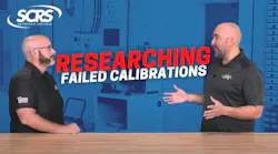 SCRS Quick tip: Researching failed calibrations