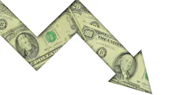 Downward Cash Arrow