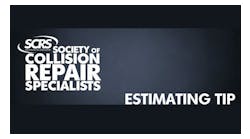 SCRS estimating tip SCRS estimating tip