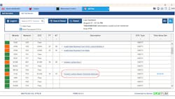 Figure 3: There is a DTC logged for horizontal alignment of the front radar. Scanning frequently throughout the repair process is vital in trending and catching when a problem or problems occur. Figure 3: There is a DTC logged for horizontal alignment of the front radar. Scanning frequently throughout the repair process is vital in trending and catching when a problem or problems occur.