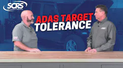 SCRS Quick Tip: ADAS Target Tolerance?