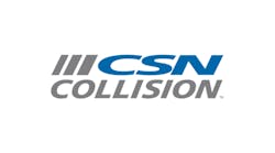 CSN Collision logo CSN Collision logo