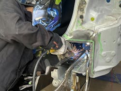 Professional Workmanship Quality equipment is a draw for prospective technicians, says Phil's Collision Center Owner Ed Kalinowski. Professional Workmanship Quality equipment is a draw for prospective technicians, says Phil's Collision Center Owner Ed Kalinowski.