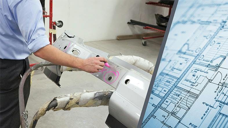 A blueprint is so named because it's intended to include all parts and procedures needed to repair the vehicle. After all, you wouldn't construct a building with a blueprint showing only half of the rooms, would you?