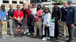 NASCAR’s winningest driver, Richard Petty, and his son and NASCAR race winner, Kyle Petty, helped the National Auto Body Council present four veterans with beautifully refurbished vehicles as part of the Recycled Rides Program on October 5.