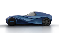 The new Tesseract Blue color is unique to the EMEA region as part of BASF's new 'Driving the Proxy' collection.