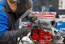 MIG brazing will be OEM-specified in certain areas and must not be replaced with regular MIG/MAG welding. MIG brazing will be OEM-specified in certain areas and must not be replaced with regular MIG/MAG welding.