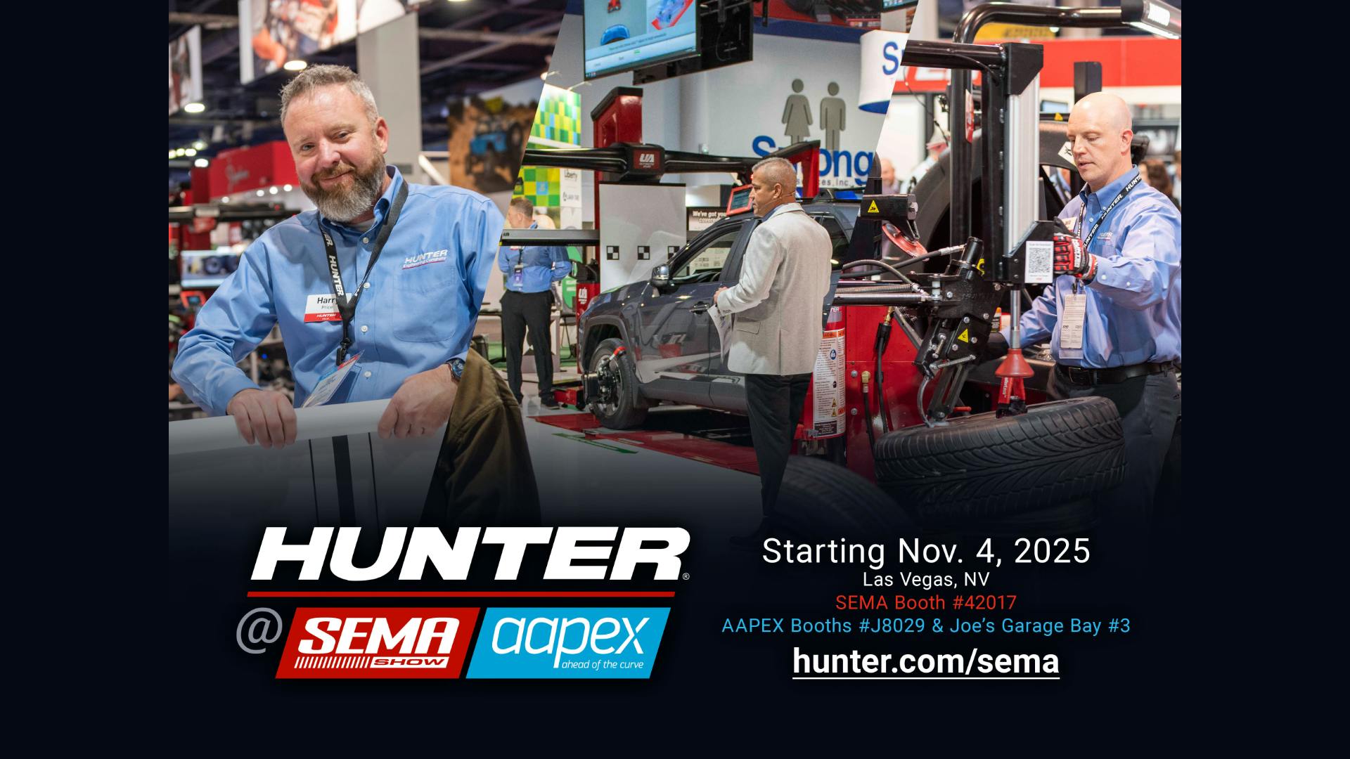 Hunter at SEMA