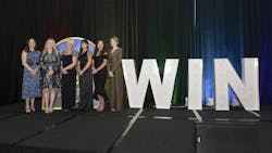 2025 Most Influential Reward Recipients, from left, Tanya Sweetland, Juliet Alleman, Renee Sicotte, Erin Solis, Mandy Wynn, and Trista Anger. 2025 Most Influential Reward Recipients, from left, Tanya Sweetland, Juliet Alleman, Renee Sicotte, Erin Solis, Mandy Wynn, and Trista Anger.