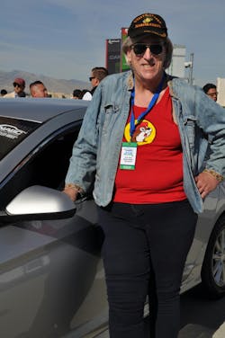 U.S. Marine Corps Veteran Misty Rabka poses next to her 2019 Hyundai Sonata SE. U.S. Marine Corps Veteran Misty Rabka poses next to her 2019 Hyundai Sonata SE.