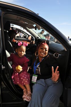 Darjae Lucky and her daughter enjoy their new 2021 Mazda CX5. Darjae Lucky and her daughter enjoy their new 2021 Mazda CX5.