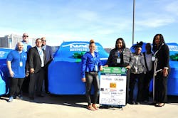 Rachida Tucker poses for a photo before the reveal of her 2023 Honda Pilot. Rachida Tucker poses for a photo before the reveal of her 2023 Honda Pilot.