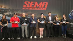 From left: Anna Glennon, Jose Acevedo, Ryan Rutledge, Adi Bathla, Emma Sauve, Jack Reusch, Payton Matlock, and Kasey Saltness are the 2025 SEMA Visionary 8 honorees. From left: Anna Glennon, Jose Acevedo, Ryan Rutledge, Adi Bathla, Emma Sauve, Jack Reusch, Payton Matlock, and Kasey Saltness are the 2025 SEMA Visionary 8 honorees.