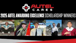 The 2025 Autel Awarding Excellence Scholarship winners are Cristian Martins, Carter Kitts, Mason Kleinfelder, Isabella McDonald, and Rafael Luna. The 2025 Autel Awarding Excellence Scholarship winners are Cristian Martins, Carter Kitts, Mason Kleinfelder, Isabella McDonald, and Rafael Luna.