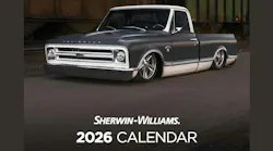 Sherwin-Williams Calendar Cover