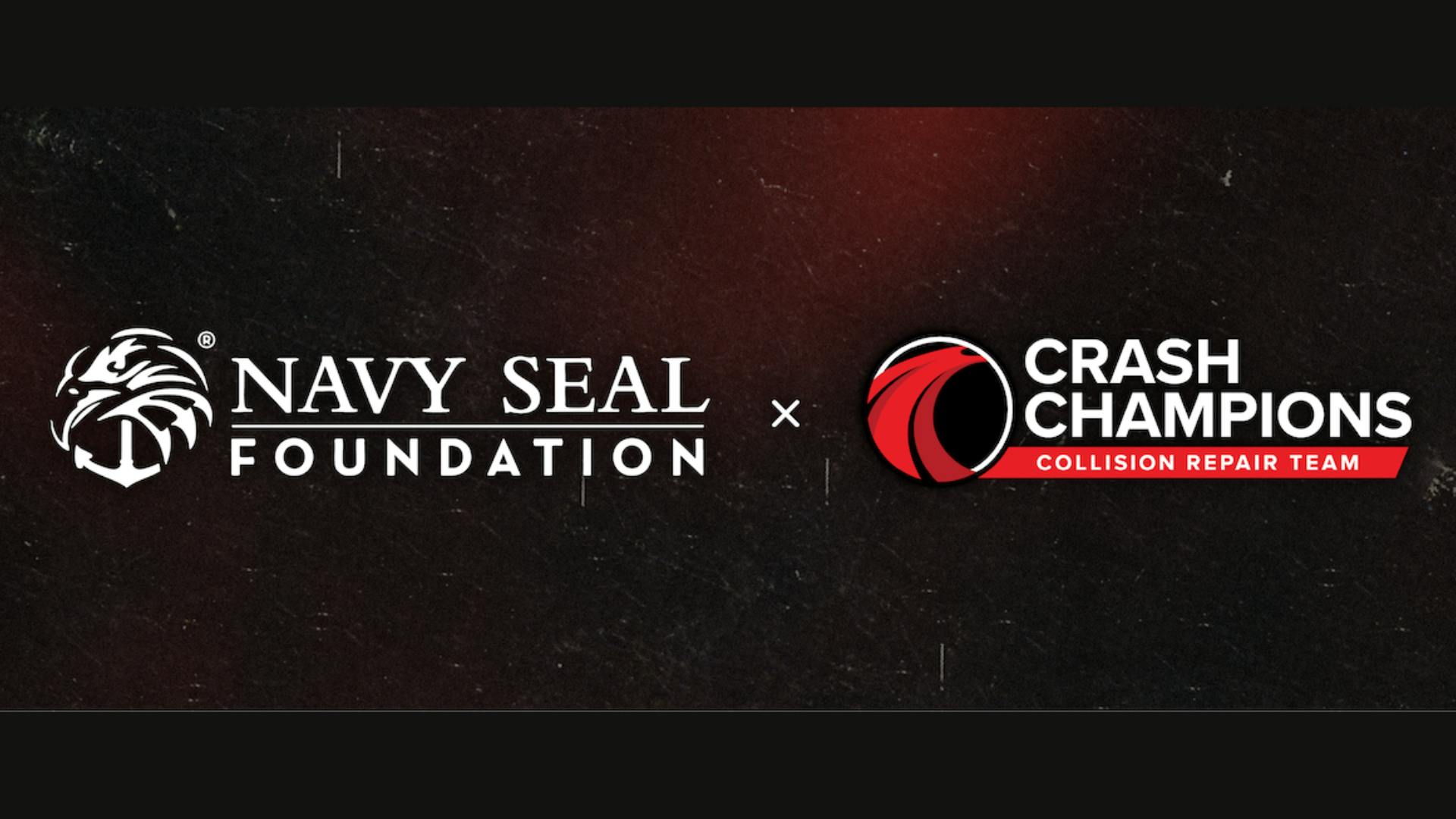 Crash Champions and Navy Seal Foundation Logos