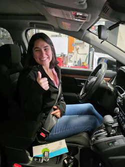 Melinda Thomas received a 2020 Honda CR-V EX. Melinda Thomas received a 2020 Honda CR-V EX.