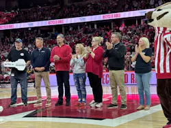 U.S. Air Force Veteran Mark Knowlton received a 2025 Honda Accord at the University of Wisconsin’s Kohl Center. U.S. Air Force Veteran Mark Knowlton received a 2025 Honda Accord at the University of Wisconsin’s Kohl Center.