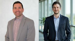 Ryan Ross, left, is the new vice president of member development for Square One Systems, and Steve Fardelos is the new director of vendor management for Certified Collision Group. Ryan Ross, left, is the new vice president of member development for Square One Systems, and Steve Fardelos is the new director of vendor management for Certified Collision Group.