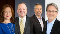 CIECA welcomes its 2026 officers. From left, Chair Kim DeVallance Caron, Vice Chair Ken Eagleson, Treasurer Ed Mondragon, and Secretary Creighton Warren. CIECA welcomes its 2026 officers. From left, Chair Kim DeVallance Caron, Vice Chair Ken Eagleson, Treasurer Ed Mondragon, and Secretary Creighton Warren.