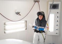 Attention to detail: Natalie Haynes has been a full-time painter for seven years and is known for her keen eye for color. Attention to detail: Natalie Haynes has been a full-time painter for seven years and is known for her keen eye for color.