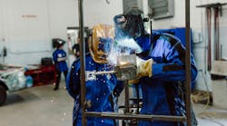 STUDENT WELDER: A student gets hands-on instruction in welding at Sandhills Community College as part of the Collision Engineering Program that prepares students for successful careers in the industry. STUDENT WELDER: A student gets hands-on instruction in welding at Sandhills Community College as part of the Collision Engineering Program that prepares students for successful careers in the industry.