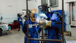 STUDENT WELDER: A student gets hands-on instruction in welding at Sandhills Community College as part of the Collision Engineering Program that prepares students for successful careers in the industry. STUDENT WELDER: A student gets hands-on instruction in welding at Sandhills Community College as part of the Collision Engineering Program that prepares students for successful careers in the industry.