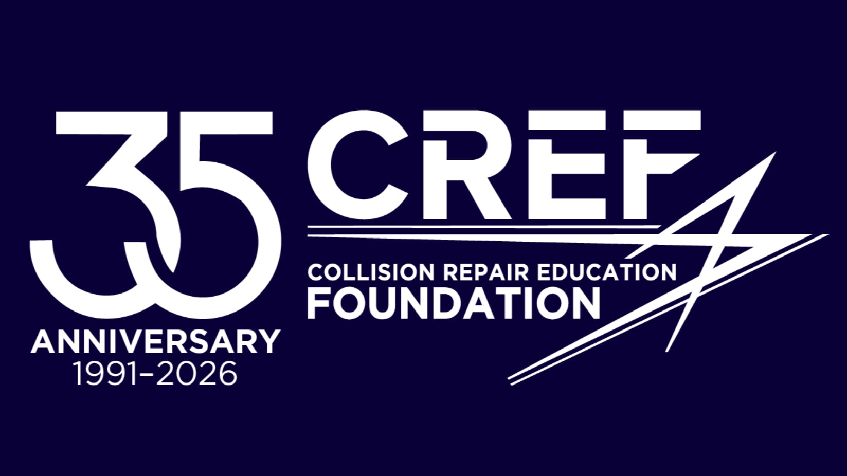 Collision Repair Education Foundation Anniversary Logo