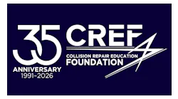 Collision Repair Education Foundation Anniversary Logo