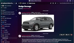 Figure 1: When Collision ProAssist received this inquiry in BackBay, we were at a loss for an answer…turns out, so was Stellantis. Figure 1: When Collision ProAssist received this inquiry in BackBay, we were at a loss for an answer…turns out, so was Stellantis.