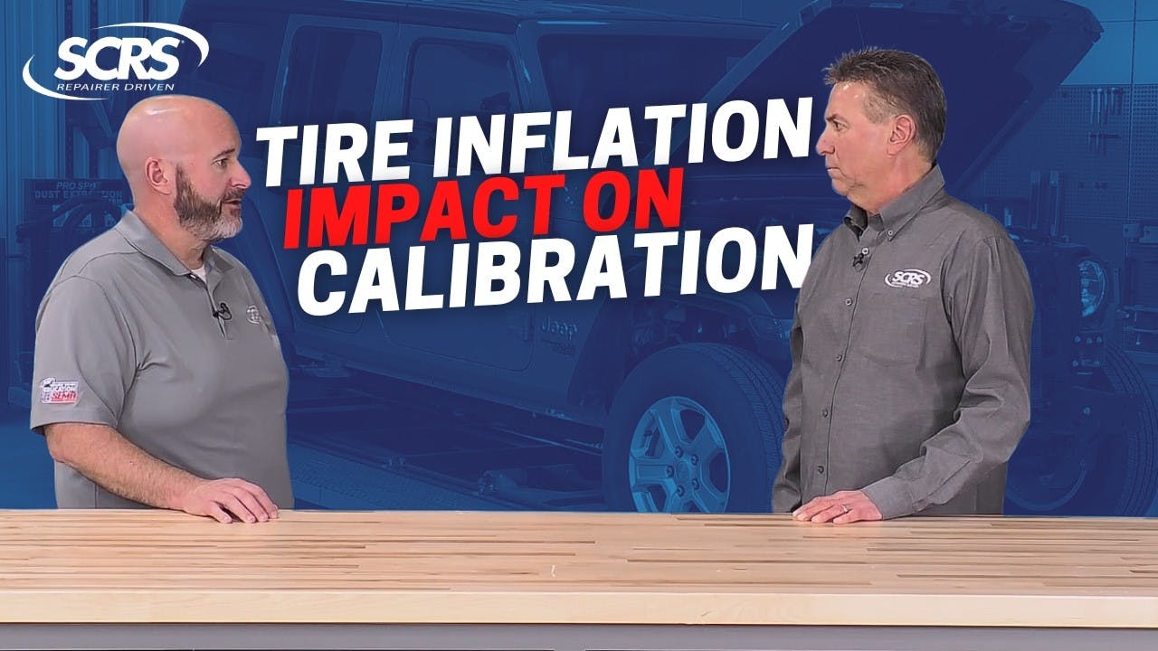 SCRS Quick Tip: Tire Inflation impact on Calibration