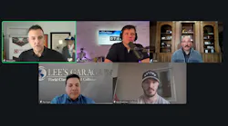 FINANCIAL STRATEGISTS: From top left, Dave Luehr, Ryan Taylor, Andy Tylka, Paul Sgro, and Kyle Bradshaw discuss how shops can help customers pay for repairs during the 7th Annual Positivity Summit on February 6. FINANCIAL STRATEGISTS: From top left, Dave Luehr, Ryan Taylor, Andy Tylka, Paul Sgro, and Kyle Bradshaw discuss how shops can help customers pay for repairs during the 7th Annual Positivity Summit on February 6.